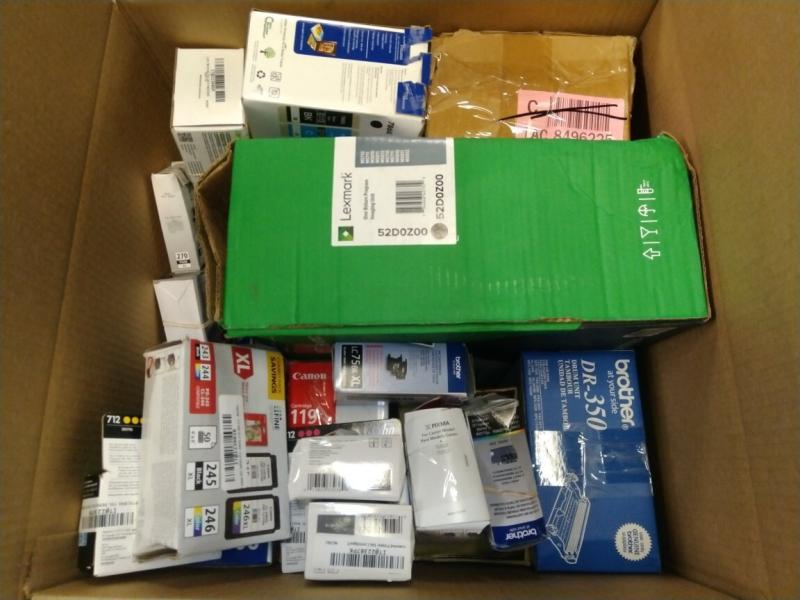Printer Ink & Toner - Lexmark, Brother, Canon, Epson - MSRP $2,730