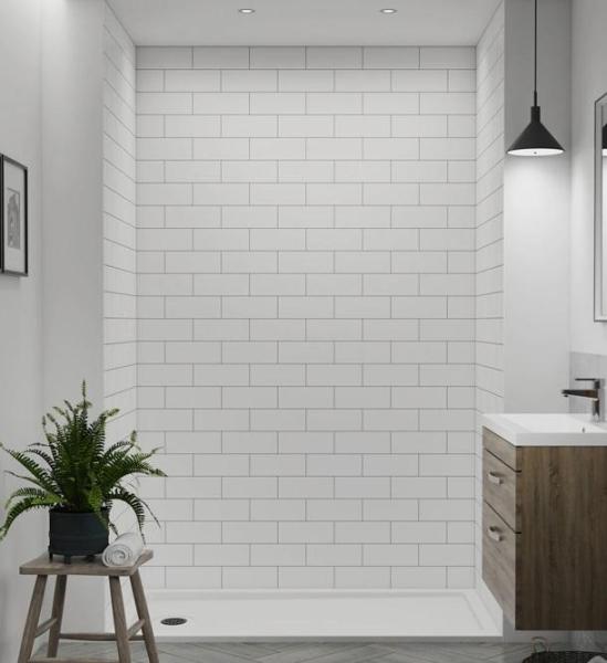 CRAFT + MAIN FLX603696-WS Nine Panel Horizontal Wall Kit - MSRP $1,019