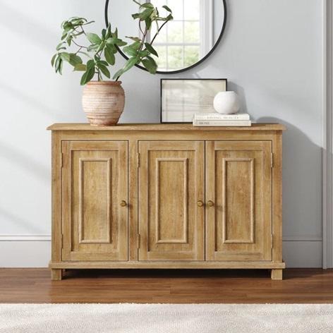 TRUCKLOAD - Home Decor - Hakon Wood Sideboard, Nordic Wabi Sabi Pendant Light, Tripod Floor Lamp - MSRP $61,891