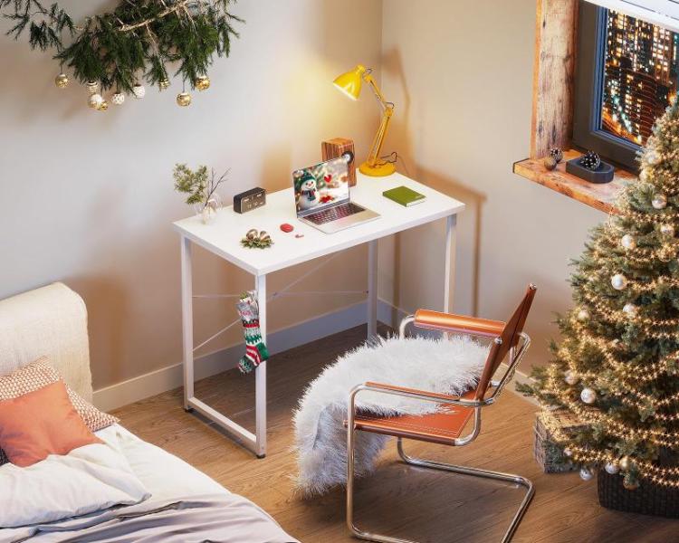 Furniture - Jocoevol Round Dining Table, Casaottima Small Computer Desks - MSRP $1,352