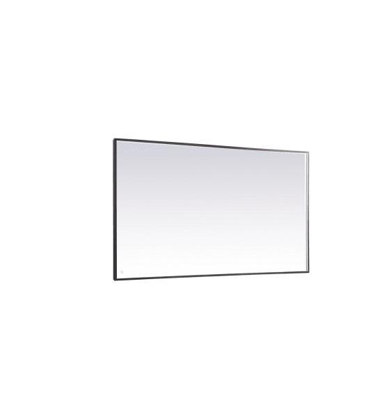 Elegant Lighting MRE64272BK Framed Bathroom Wall Mirror - MSRP $796