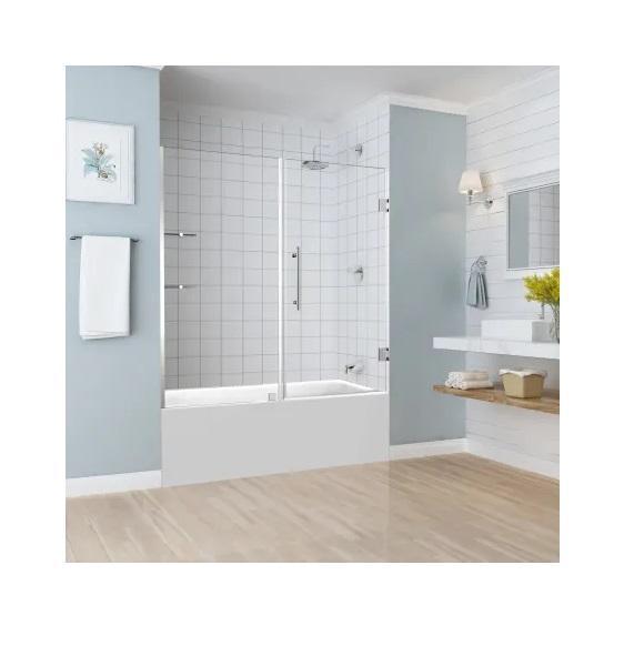 Aston TDR960EZ-CH-60-10 Frameless Tub Door - MSRP $854