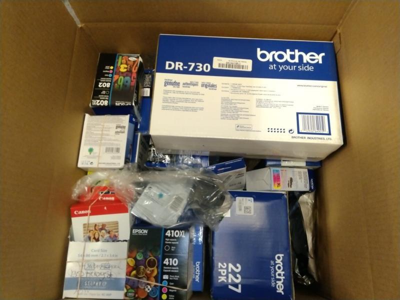 Printer Ink & Toner - Brother, Epson, Canon - MSRP $2,719
