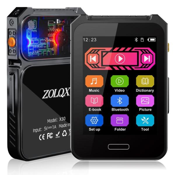 Electronics - ZOLQX 64GB Mp3 Player, AODELAN Vlogging Tripod Grip, CSDWELL B4177GS Battery Chargers - MSRP $1,810