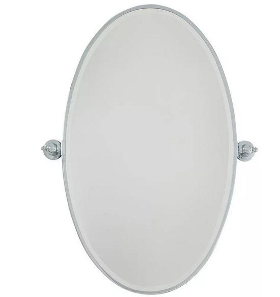 Minka Lavery 1432-77 Oval Pivoting Mirror - MSRP $444