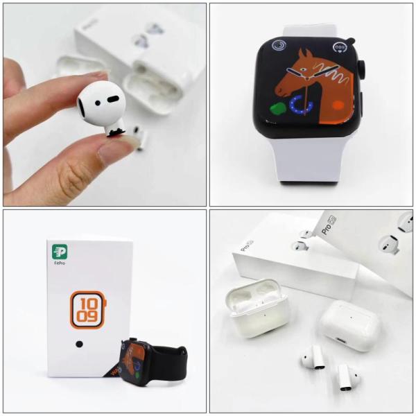 [40Sets] New Smartwatches & Bluetooth Earphones