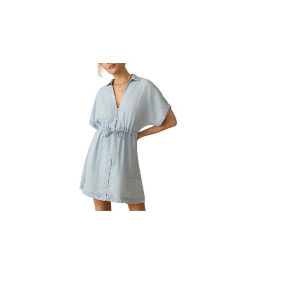 Apparel - Faherty Tried & True Oakley Dress, Sunrise Smocked Dress, Levi's Aviator Jacket - Original MSRP $1,863