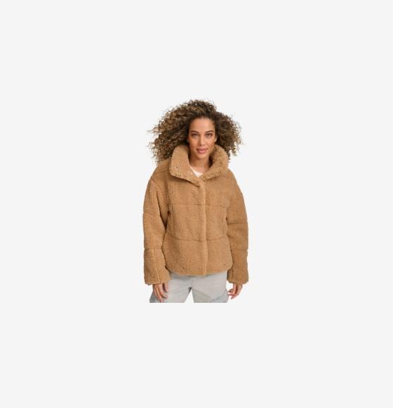 Apparel - Levi's Long Length Patchwork Quilted Teddy Coat, Faherty Stretch Terry Pants, Habitual - Original MSRP $1,653