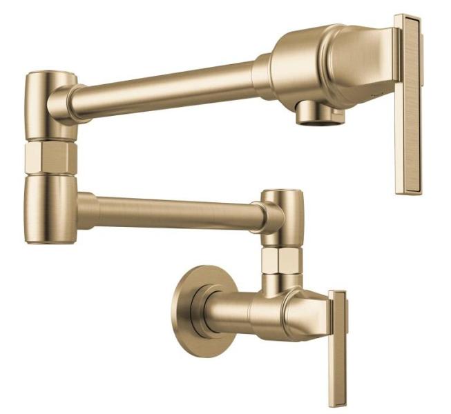 62822LF-GL - Pot Filler Faucet, Grohe 291372430 - Valve Trim Only Shower- MSRP $9,738