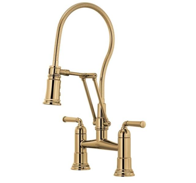 Perrin and Rowe U.5205ULB - Shower Heads Showers, 62174LF-PG - Kitchen Faucet - MSRP $9,574