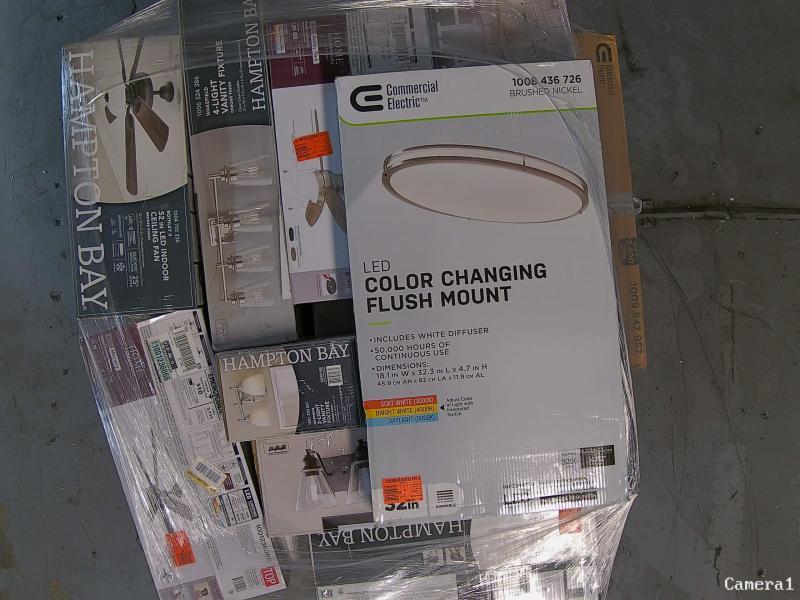 Lighting & Electrical - Commercial Electric, Hampton Bay - Est Retail $3,366- 1plt