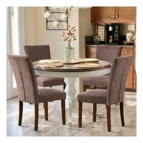 Colamy Parsons Dining Chair Set, Kemeco Soar Post Light, 3 Wheel Rollator Walker - MSRP $8,857