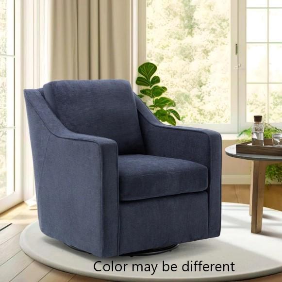 Furniture - Charitini Swivel Accent Chair, Leiani Storage Ottoman, House of Hampton Office Chair - MSRP $2,260