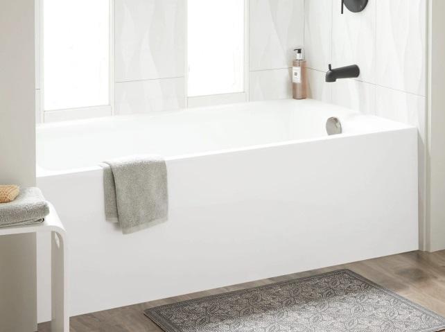 Signature Hardware SHSKS6030RWH - Soaking Tub, Kohler K-44159-HW1 - Shower Pans Shower Stalls and Doors- MSRP $5,425