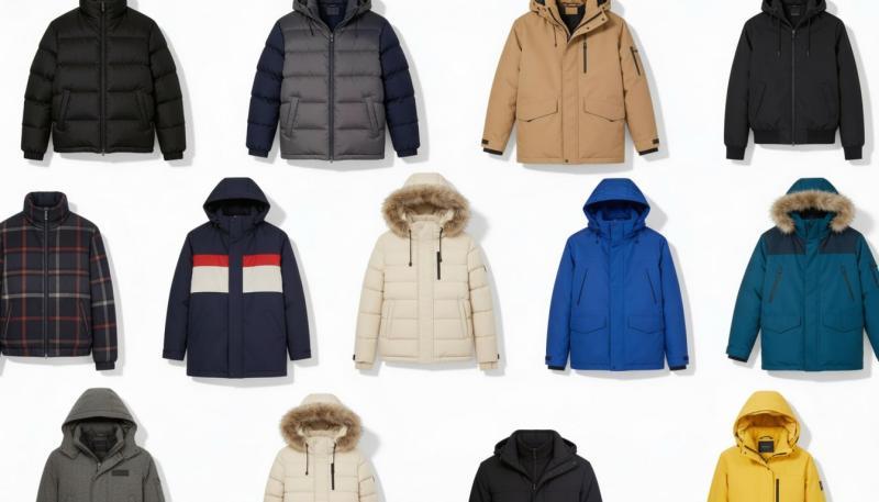 Bulk Lot of 50 Men's & Women's Winter Jackets