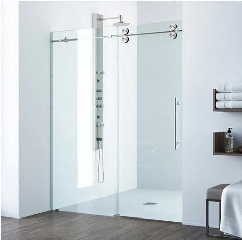 Vigo VG6041STCL6874 - Shower Door - MSRP $1,049