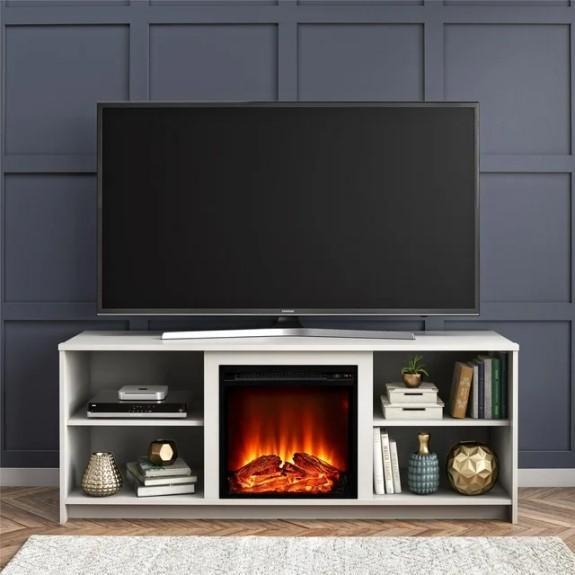 Furniture - Fireplace TV Stand, Brady Twin over Full Bunk Bed, and More - MSRP $1,538