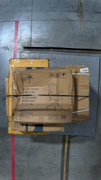 General Merchandise - Serta Bonded Black Leather Chair, Hisense TV, Alton Desk Chair - MSRP $6,151