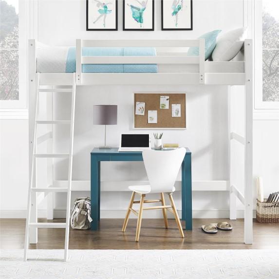 Furniture - Kids Wooden Loft Bed with Ladder, Kids Grow with Me Closet, and More - MSRP $1,347