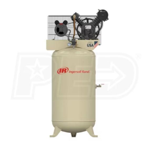 Ingersoll Rand Type 30 5-HP 60-Gallon Two-Stage Air Compressor (230V 1-Phase) - MSRP $2,184