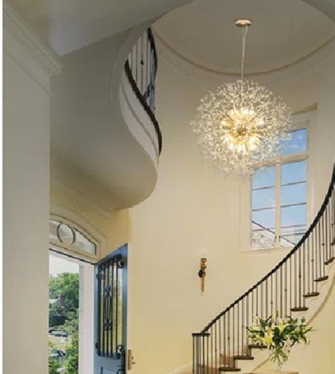 Home Decor - Mercer41 Durtche Sputnik Sphere Crystal Chandelier, Kingston Brass Vintage Bathroom Faucet - MSRP $11,965