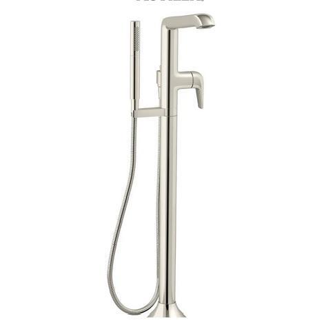 Kohler K-T22025-4-SN Floor Mounted Tub Filler - MSRP $1,689