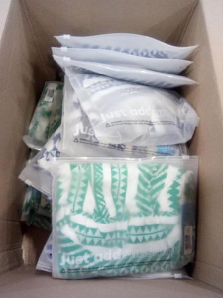 General Merchandise- Cupshe Women's V Neck Beach Dress Ruffle A Line Geometric Pattern Striped - MSRP $1,055