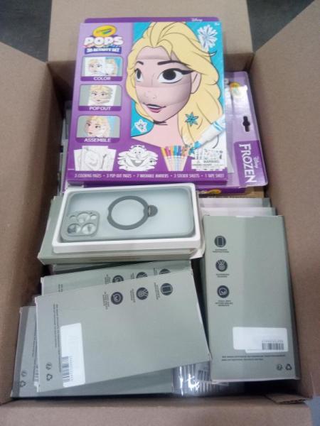 General Merchandise- CaseHome iPhone 16 Pro Wallet Case, CRAYOLA POPS FROZEN KIT  - MSRP $1,155