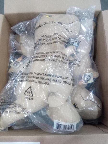 Toys-  	Jurassic World Jumbo 17.5-inch T Rex Plush Stuffed Animal, Kids Toys for Ages 3 up - MSRP $38