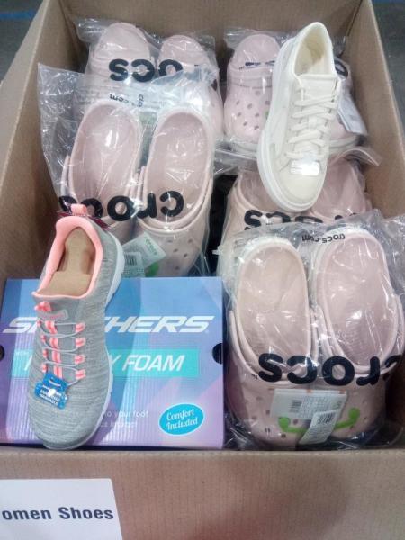 Shoes- Crocband Clog, Skechers Women's Summits Sneaker, Grey - MSRP $1,274