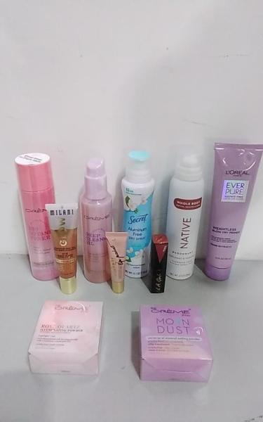 Health and Beauty - Real Techniques Makeup Brush Set, Milani Skin Tint, MUE Makeup Eraser - MSRP $22,071