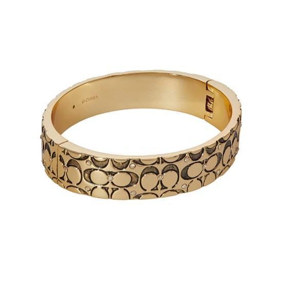 Jewelry - Coach Signature Quilted Bangle Bracelet, Signature Mixed Chain Bracelet, Ettika - Original MSRP $1,654
