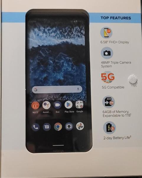 NEW Factory Sealed, Nokia G400 5G 64GB Smartphones Lot, MSRP $5489