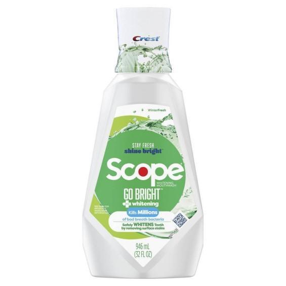 Health and Beauty - Crest Scope Glow Up Whitening Mouthwash - MSRP $89