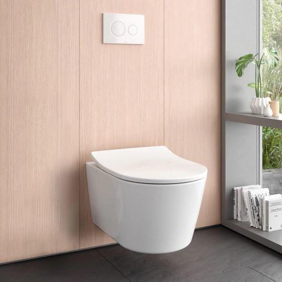TOTO CT447CFG#01 Wall Mounted Toilet Bowl - MSRP $516