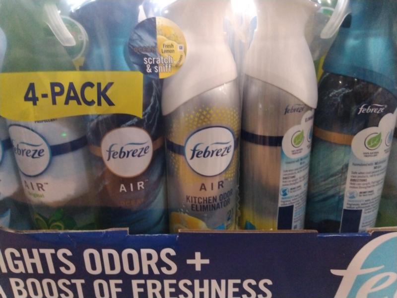 Grocery - Febreze Air Freshener Spray Odor-Fighting Room Spray, 8.8oz - Linen & Sky - MSRP $900