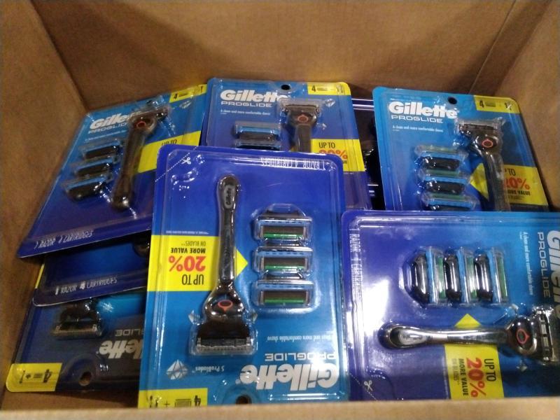 Health & Beauty - Gillette ProGlide Men s Razor Handle, OGX Extra Strength Renewing Moroccan Argan Oils - MSRP $822