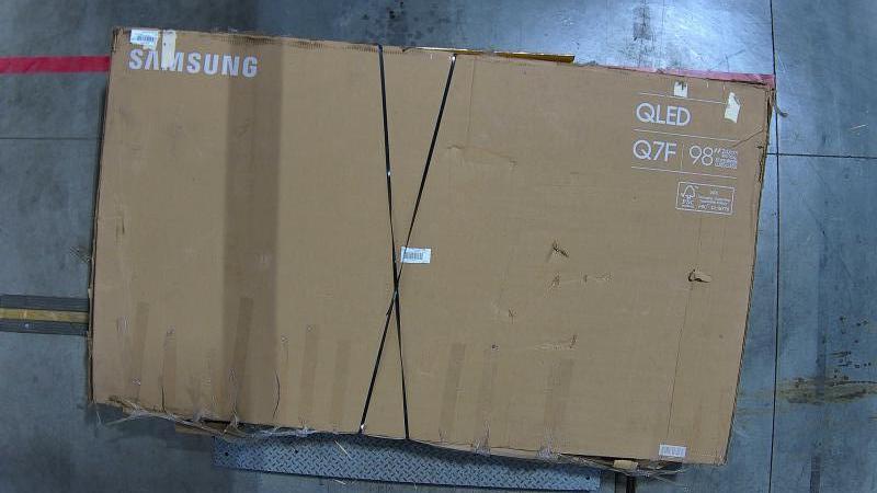 General Merch - Samsung 98" Q7F 2025 Smart TV, Techni Mobili Computer Desk, Conway Desk Chair - MSRP $6,827