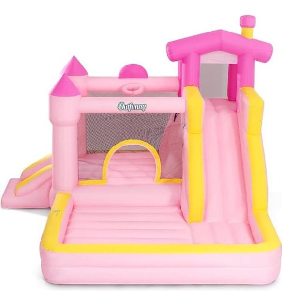 Outfunny Inflatable Bounce House, ROVATE LED Shower Panel Tower System, Brio Water Cooler Dispenser - MSRP $2,153