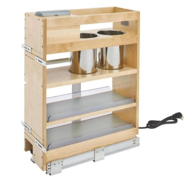 Rev-A-Shelf 445-VBOSC-8C Pull Out Grooming Organizer Cabinet - MSRP $664