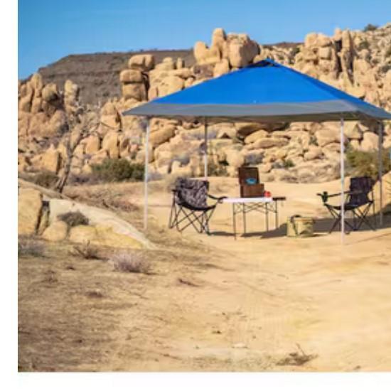 Seasonal - Everbilt 12x12, 10x10, & 8x8 Pop-Up Canopies - Est Retail $1,387 - 1 plt