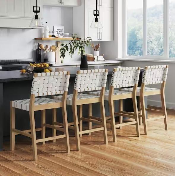 Home Decor - Nathan James Cohen 24in Counter Stools, HOMESTOCK, Steve Silver, Kate & Laurel - Est Retail $5,503