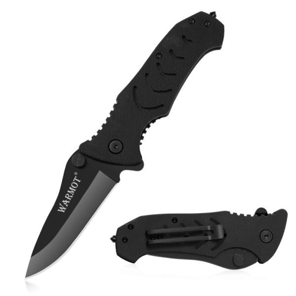 Sports- warmot® Folding Knife, iiWiiONCE Rypt Grip-Rubber Gym Grips, DoubleFill 310 Pcs Fishing Rod  - MSRP $9,967