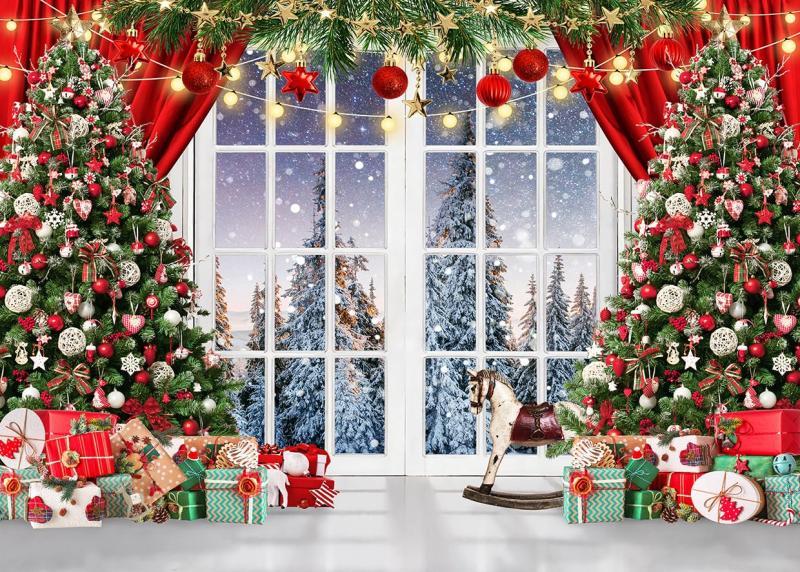 Camera- Gaterda 22x50 Binoculars for Adults High Powered,  LYCGS 8X6FT Christmas Backdrop Xmas- MSRP $1,760