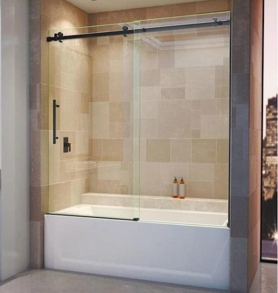 DreamLine SHDR-64606210-09 - Shower Doors Shower Stalls, American Standard 2946BW.011 - Shower Stalls - MSRP $5,340