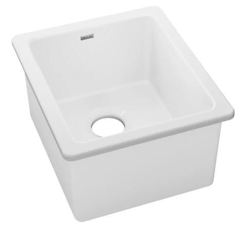 Elkay SWU1517WH Fireclay Bar Sink - MSRP $384