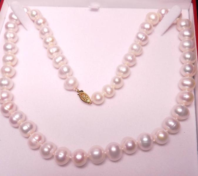 18" White 11 mm SOUTH SEA PEARL NECKLACE 14K Gold $18,000 HOLIDAY GIFT
