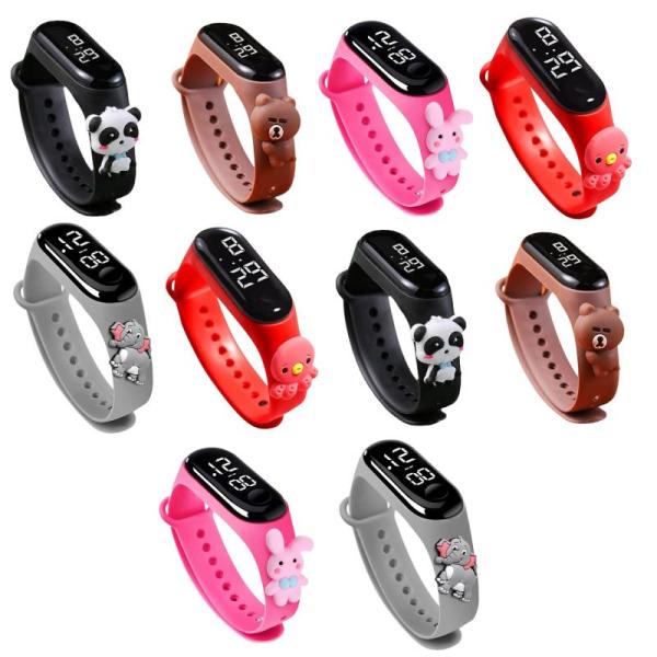 Bulk Lot of 1000 Kids LED Digital Cartoon Watches MSRP $5,786