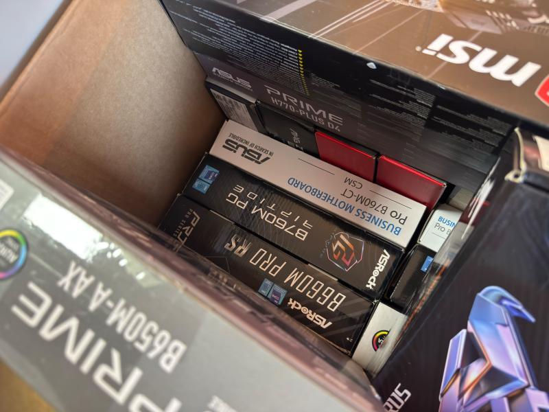 SALVAGE Motherboards - ASUS, MSI, GIGABYTE, ASRock - MSRP $6,684