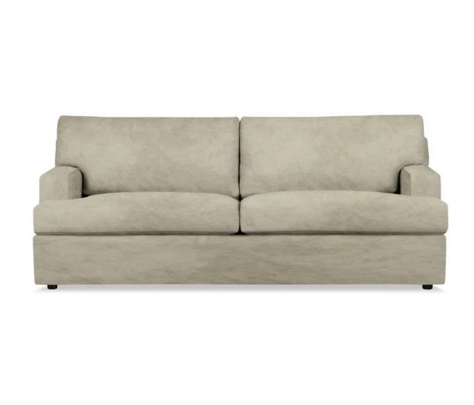 Truckload - Housewares - Cleo 84" Upholstered Sleeper Sofa, Devonshire Antiqued Bronze/Gold Wall Lantern - MSRP $54,048